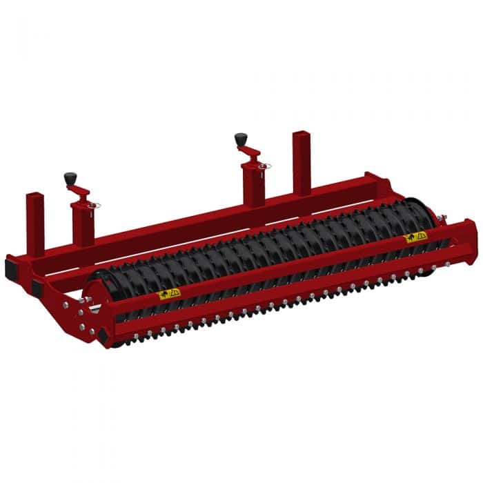 Cast iron (no grader blade) roller chassis for RD