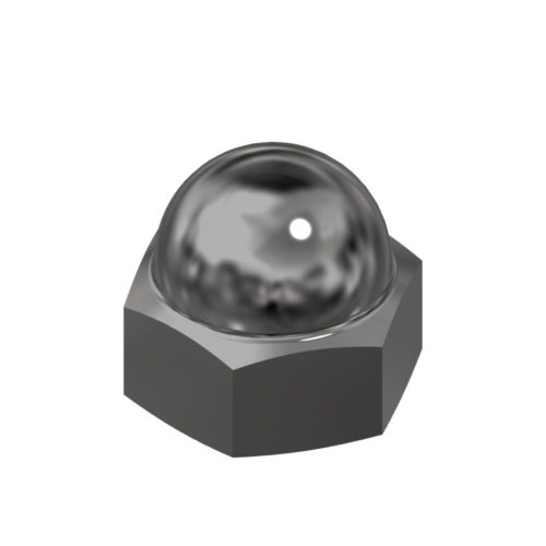 ECROU BORGNE INOX M5