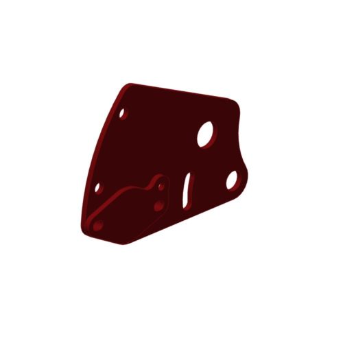 FLANC DE FIXATION DROIT DE ROULEAU AVANT ED