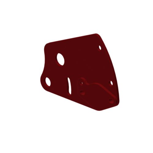 FLANC DE FIXATION GAUCHE DE ROULEAU AVANT ED